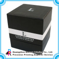 Guangzhou OEM fabricante artesanal personalizado caixa de papel preto presente